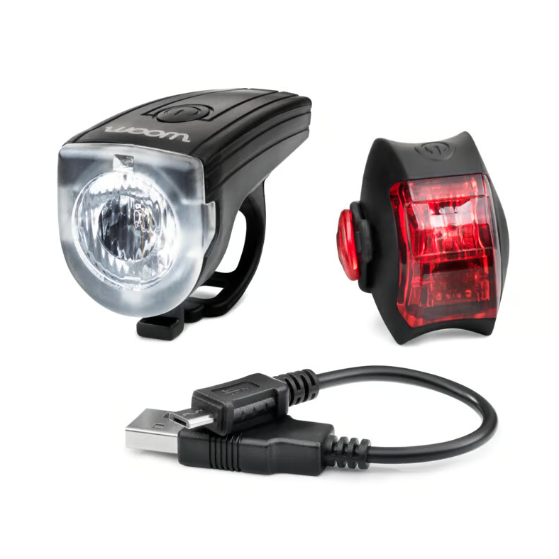woom bike kids bike lights
