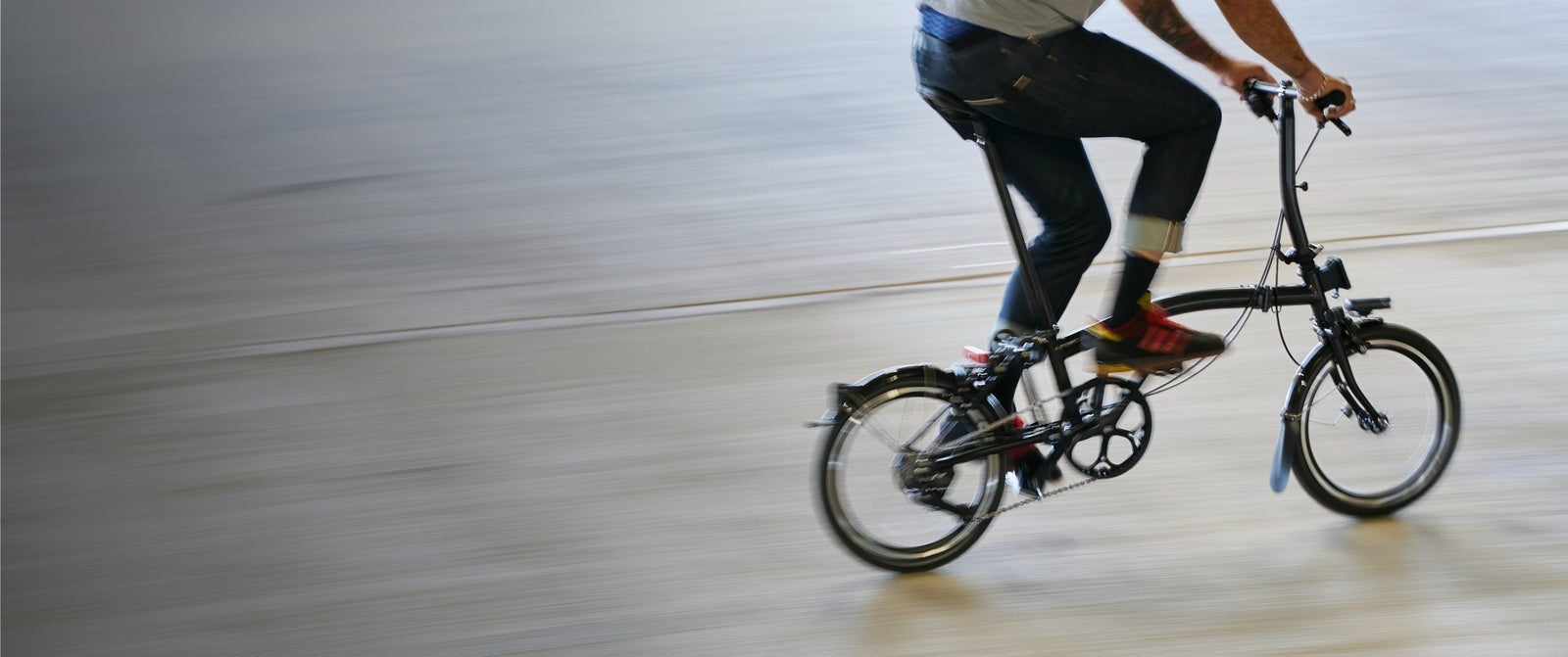 Brompton P Line superlight folding bike