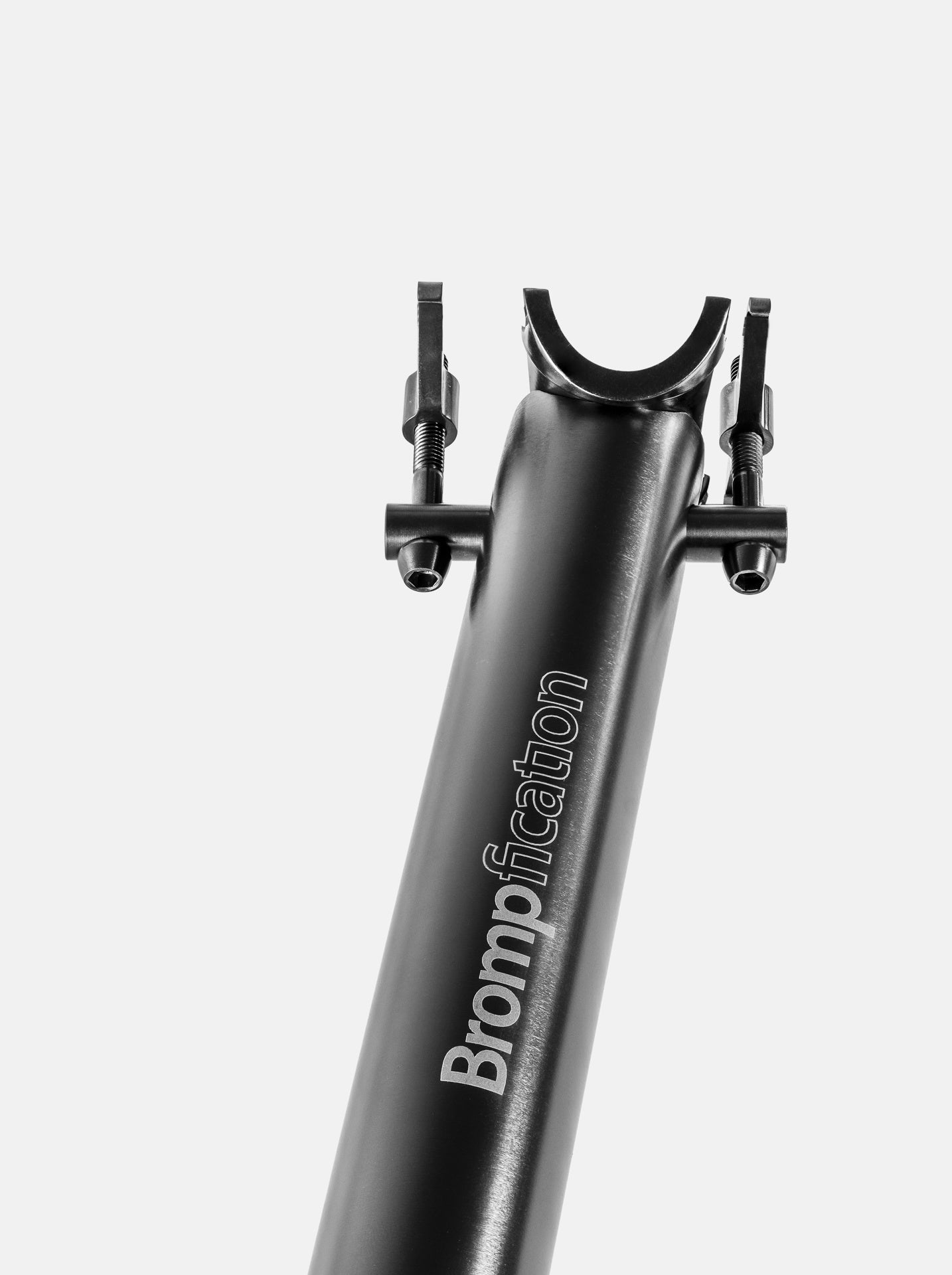 パーツ Brompfication Black Titanium Seatpost Brompfication Titanium Seatpost – Clever Cycles | Bikes & Ebikes