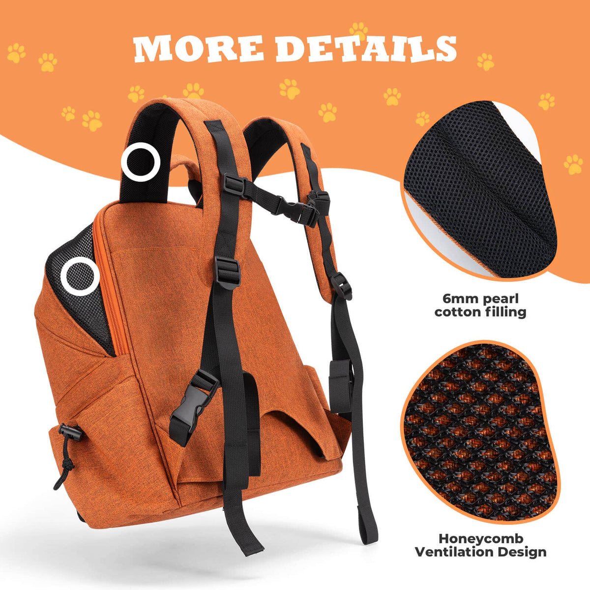 ROCKBROS - Foldable Pet Handlebar Bike Bag - 21L