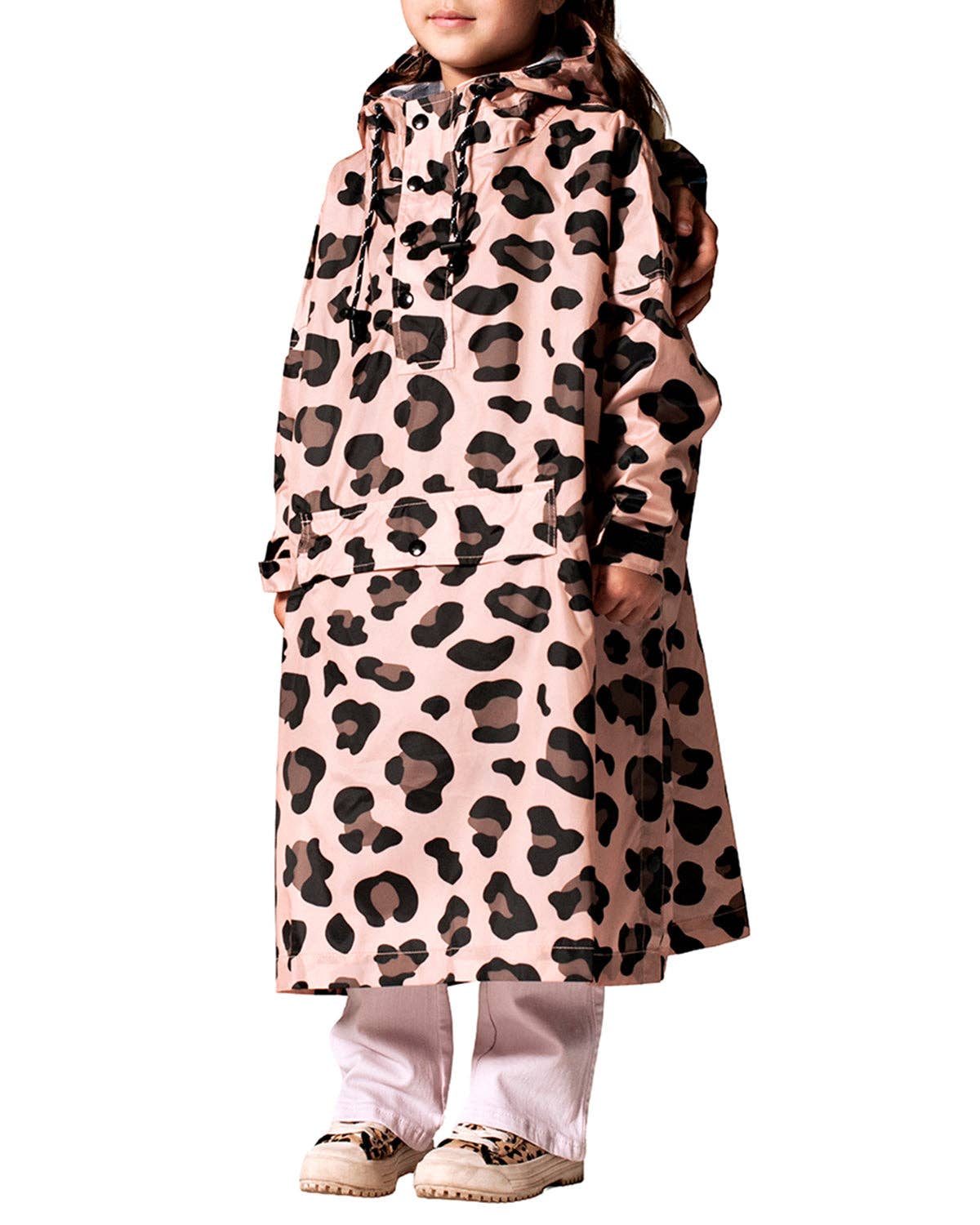 Rainkiss Kids Rain Poncho Pink Panther