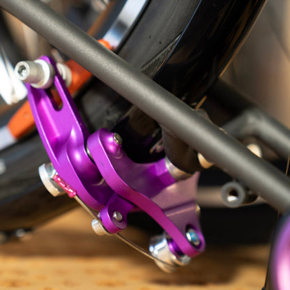 Brompton T Line 12 Speed Ceratech Omakase Purple Rain Edition