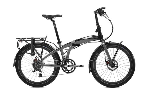 Tern Eclipse S18 Folding Bike, Grey/Black