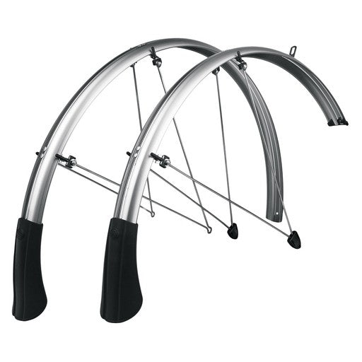 SKS P45 fenders, silver