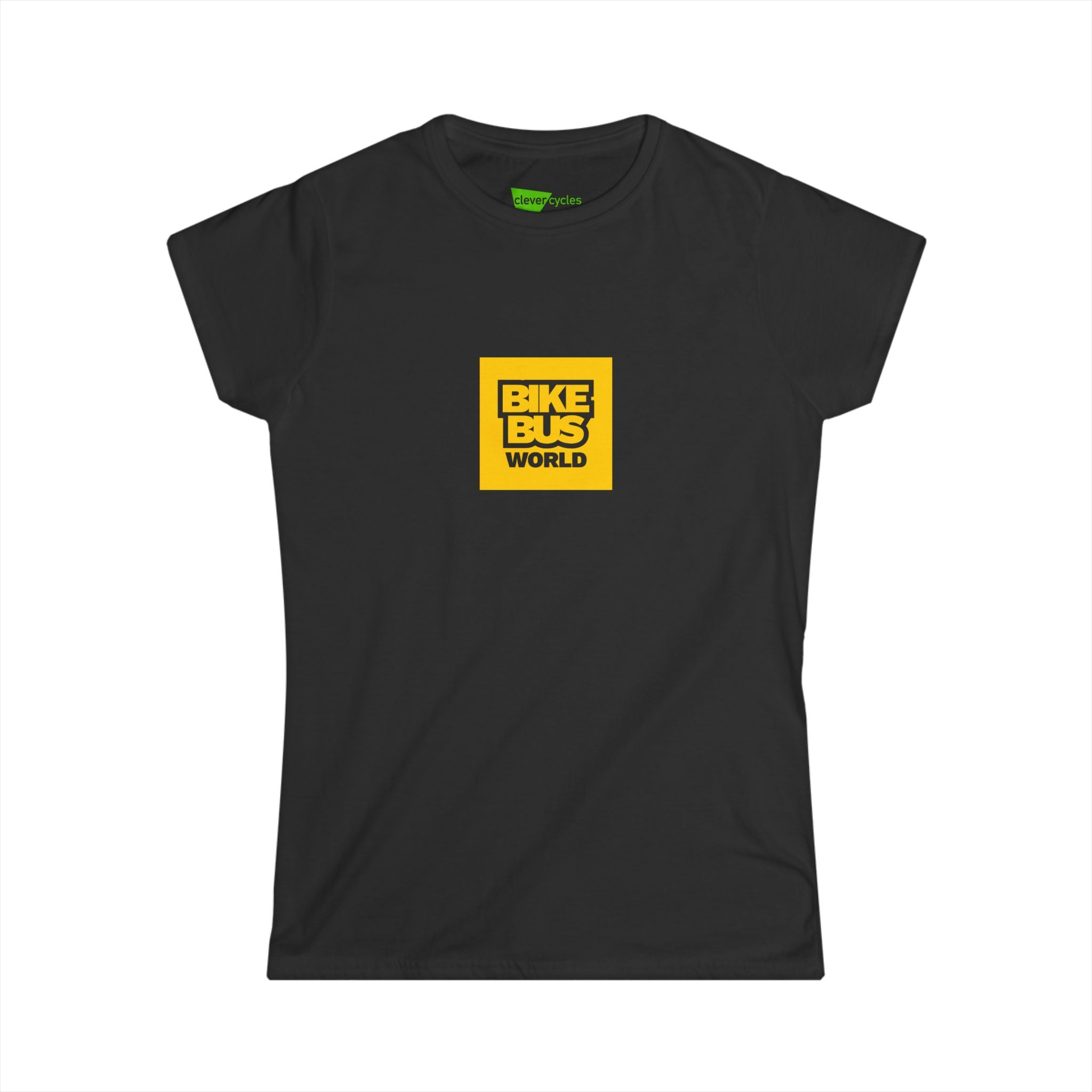 Bike Bus World Tee — Women's Bike Bus 2026 Graphic T‑Shirt