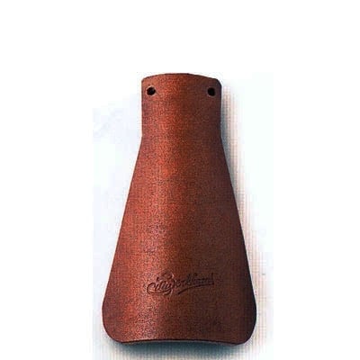 Berthoud leather mud flap, Brown