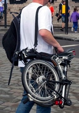 Off yer bike shoulder strap