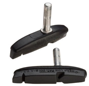 Kool Stop Eagle Claw brake smooth post pad, black