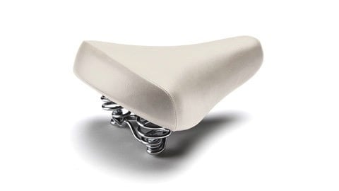 Linus Comfort Saddle, Eggshell