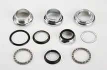 Brompton Headset Aluminium 1 and 1 8th Inch Silver for Superlight - QHEADSET-AL