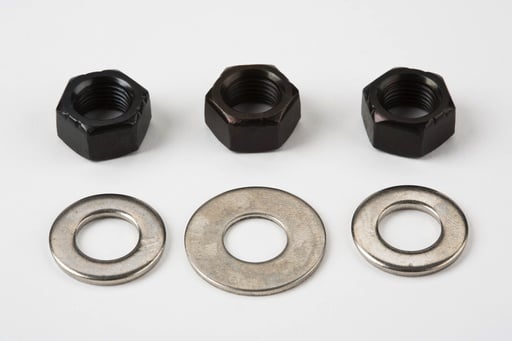 Brompton Rear Wheel Axle Fittings for 1 or 2 Speed - QRW2NB