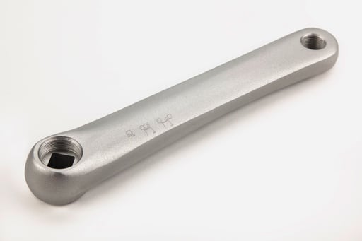 Brompton Crank Left Hand Silver - QCRANKLH-SPI