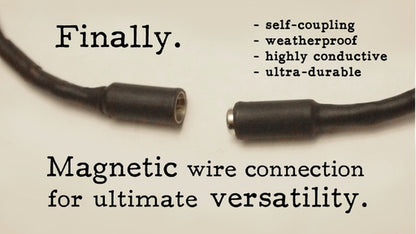 Dyna-Snap magnetic wiring connectors, pair