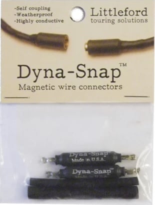 Dyna-Snap magnetic wiring connectors, pair