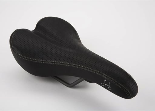 Brompton Saddle 147mm Black Standard - QSAD147-01