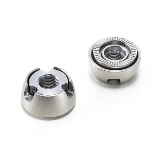 Delta Knox Nut security axle nuts, 3/8