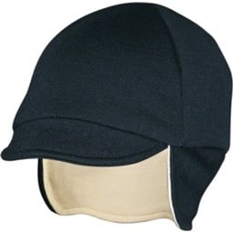 Pace Reversible Merino Hat, Black/Eggshell