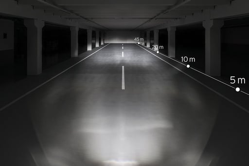 B&M Lumotec IQ-XS Headlight, Black