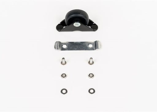 Brompton Fender roller and fittings only for Version L Black Black - QMGROLA-BK