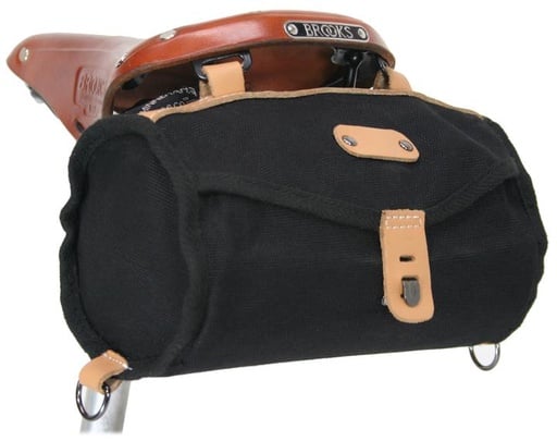 Minnehaha barrel bag, black