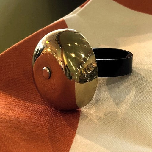 Jtek Brass Ping Bell With Headset Spacer Mount