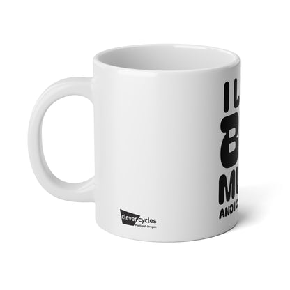 20oz Jumbo Mug — "I Like Big Mugs and I Cannot Lie" Coffee Cup