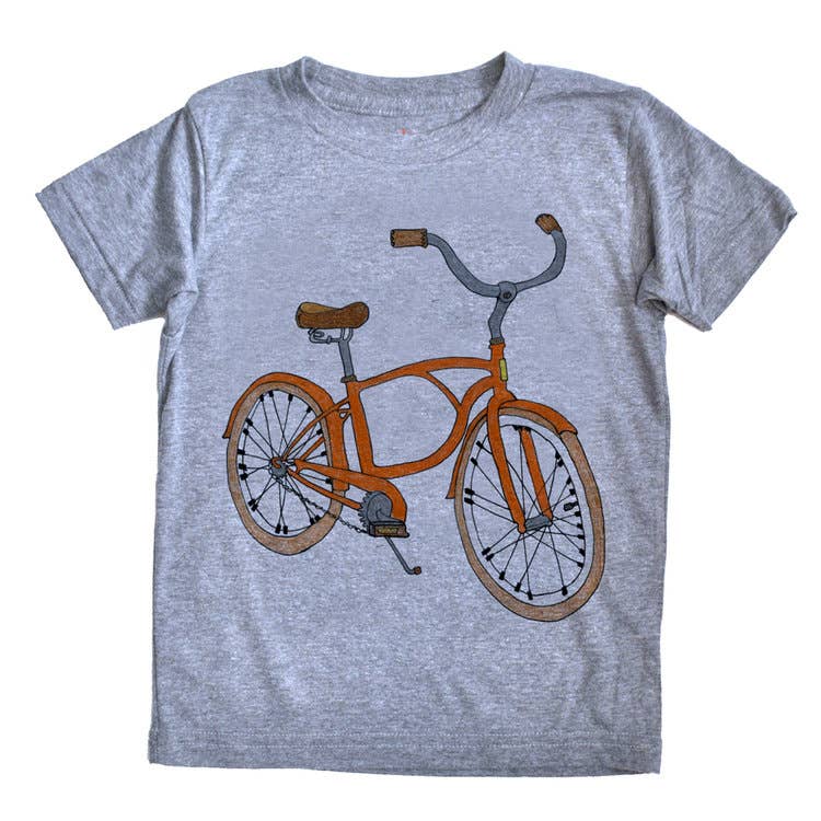 orangeheat - Beach Cruiser - Kids Triblend Tee