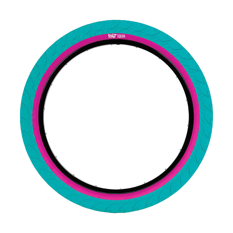 Tire 20x2.35 Teal Pink Wire Bead