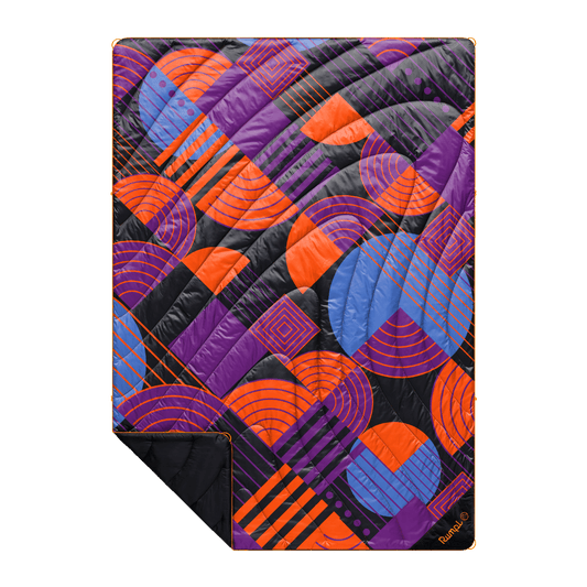 Rumpl - Original Puffy Blanket - Deep Violet Discoid