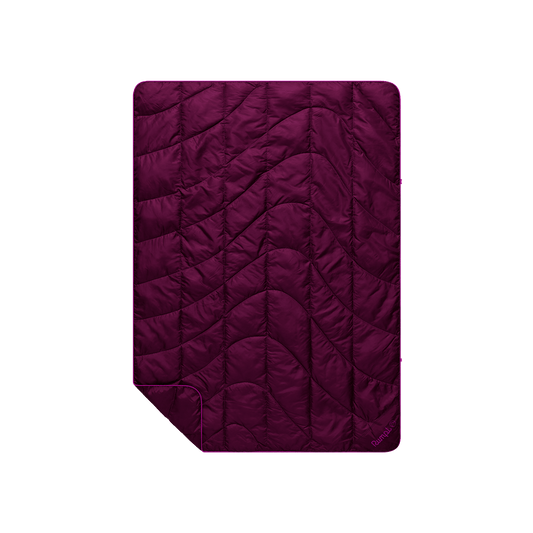 Rumpl - Travel Puffy Blanket - Plum