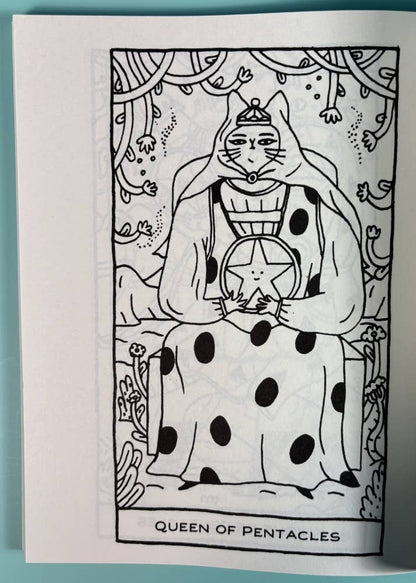 Microcosm Publishing & Distribution - Magickal Cats Tarot Coloring Book
