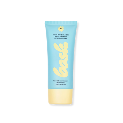 Bask Sunscreen - Bask SPF 40 Daily Invisible Gel Face Sunscreen