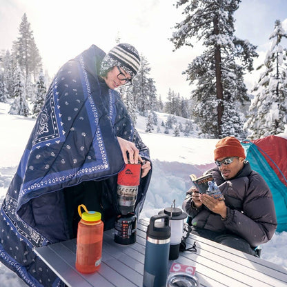 Rumpl - Original Puffy Blanket - Midnight Mesa Bandana