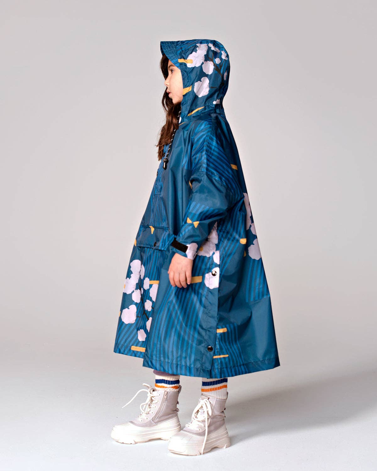 Rainkiss Rain Poncho Japanese Blossom