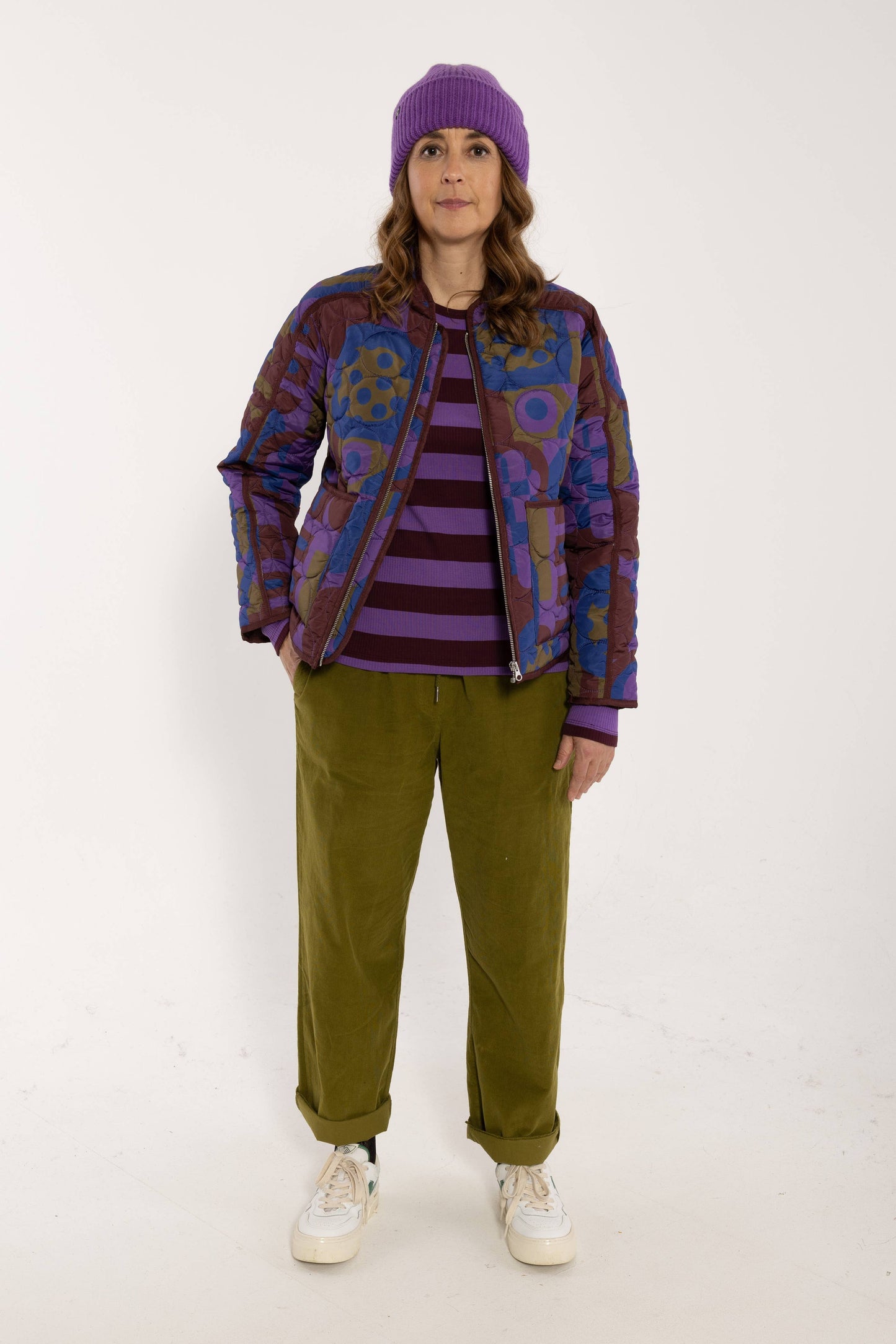 Danefae København - Danemaple Thermo Jacket Purple PATCHLAND