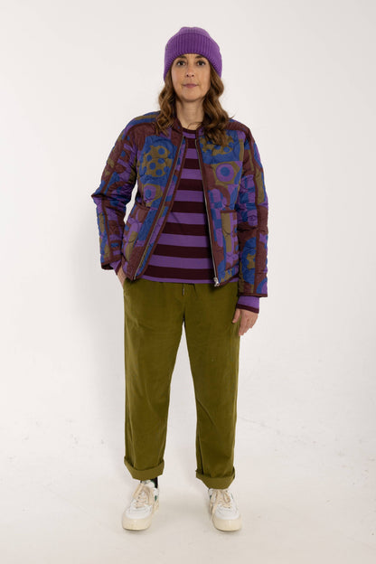 Danefae København - Danemaple Thermo Jacket Purple PATCHLAND