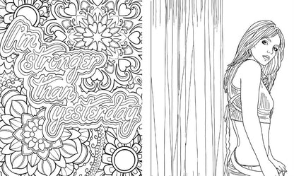 Official Britney Spears Coloring Book