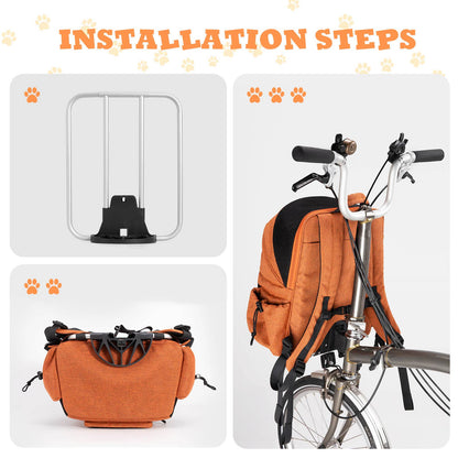 ROCKBROS - Foldable Pet Handlebar Bike Bag - 21L