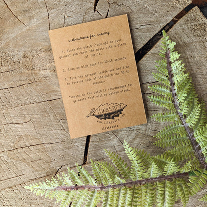 ilikesara | art + goods - Iron-on patch | eyeball 3 patch pack