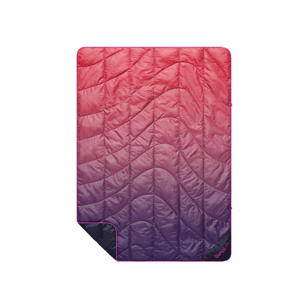 Rumpl - Travel Puffy Blanket - Berry Fade