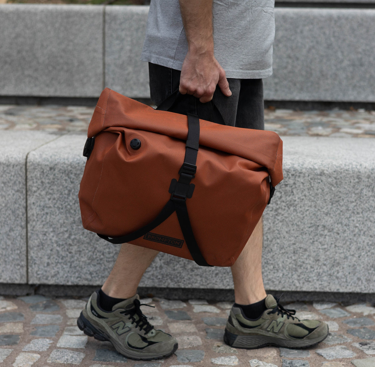 Brompton Waterproof Rolltop Bag - Large - Copper