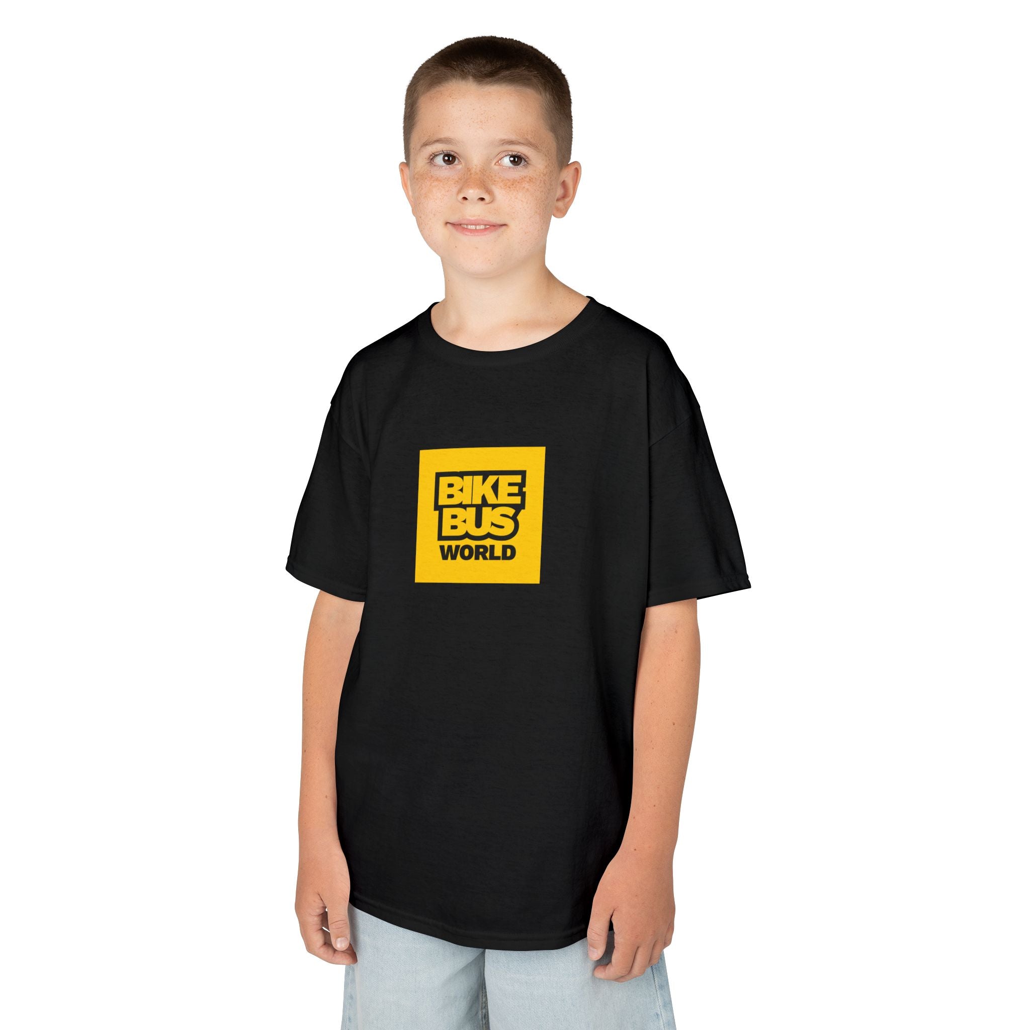 BABYL Tシャツ WORLD TOUR 2015【Ｍサイズ】 Kids Tee — 'BIKE BUS' 2026 Tour Style T‑Shirt – Clever Cycles