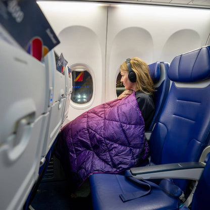 Rumpl - Travel Puffy Blanket - Berry Fade