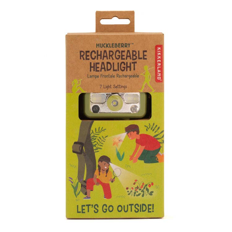 Kikkerland Design Inc - Rechargeable Headlight