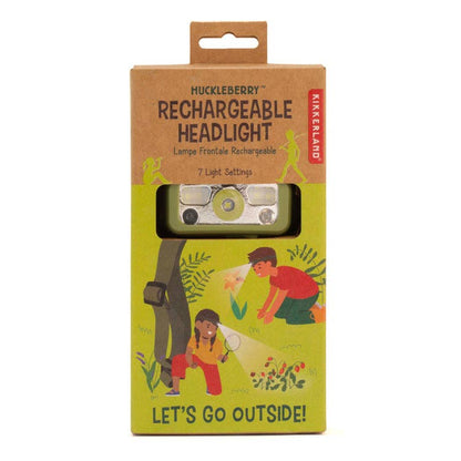 Kikkerland Design Inc - Rechargeable Headlight