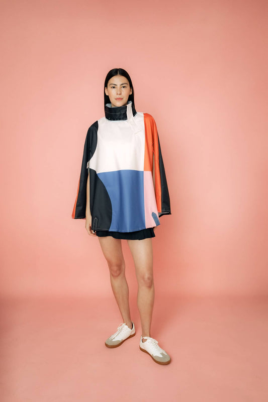PLUVO - Groovy Cloud Rain Cape