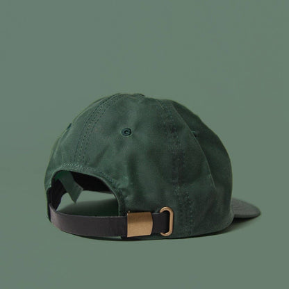 Muttonhead - 6 Panel - Blank - Forest Waxed Canvas