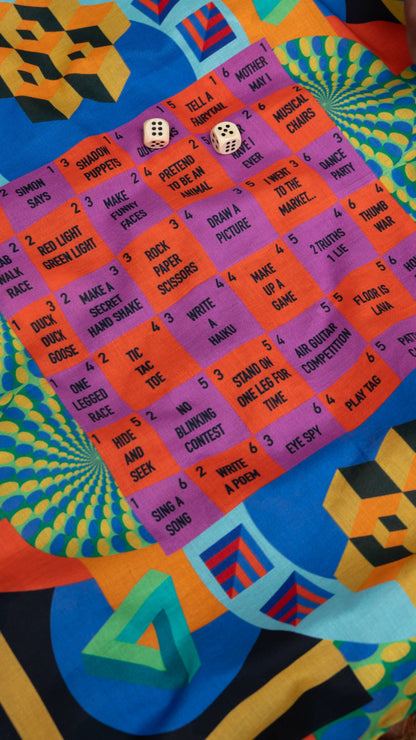 FOUR RABBIT - Never Bored Bandana Board Game