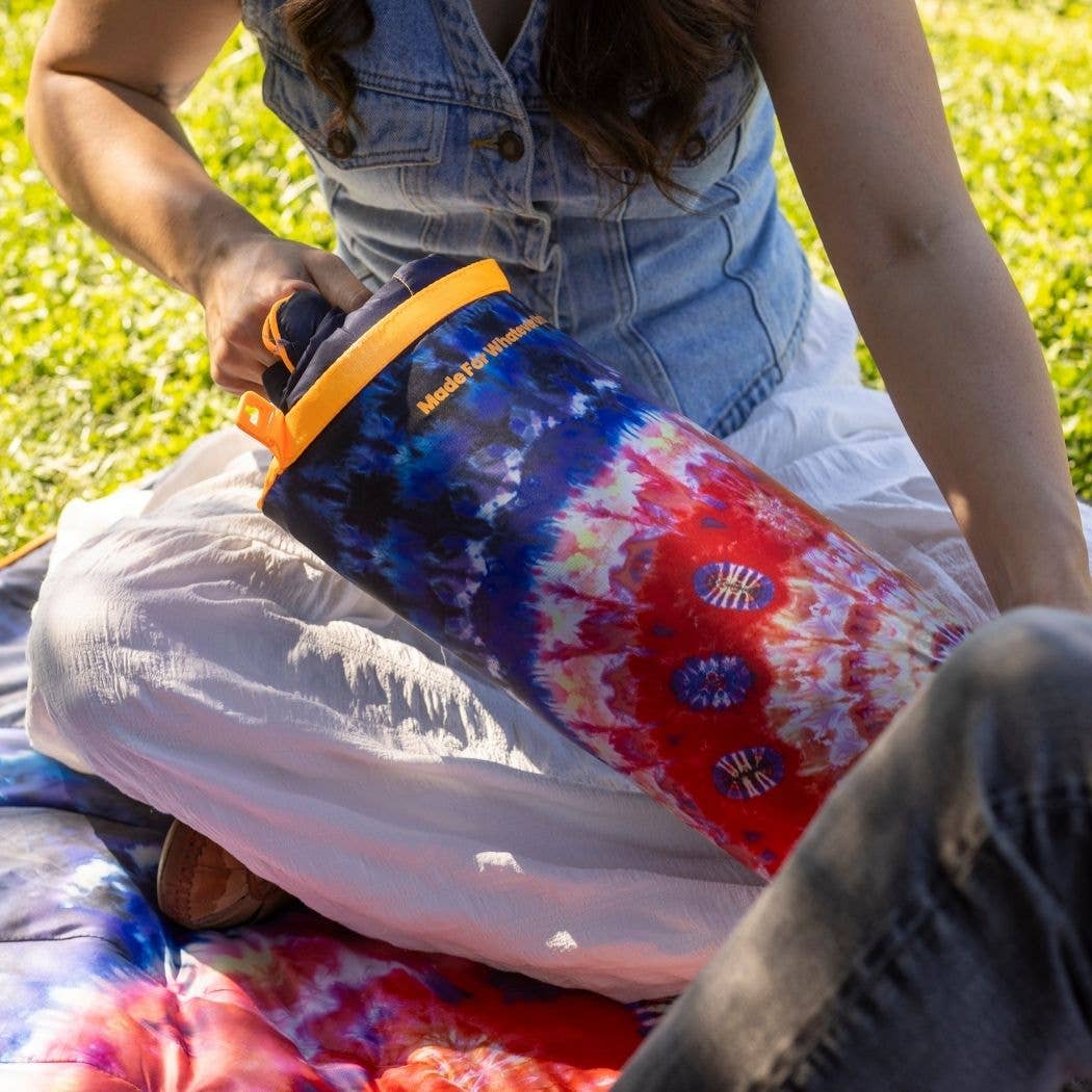 Rumpl - Original Puffy Blanket - Tapestry Tie Dye