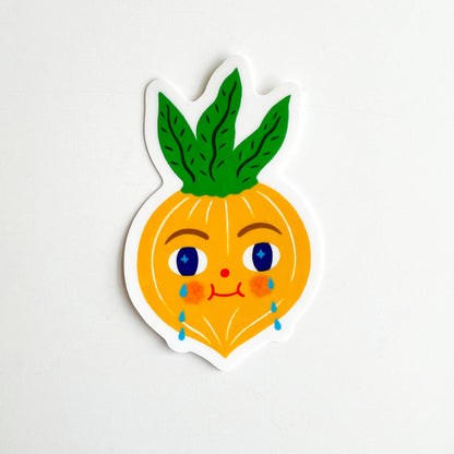 Tigersheep Friends - Vinyl Sticker: Onion Tears